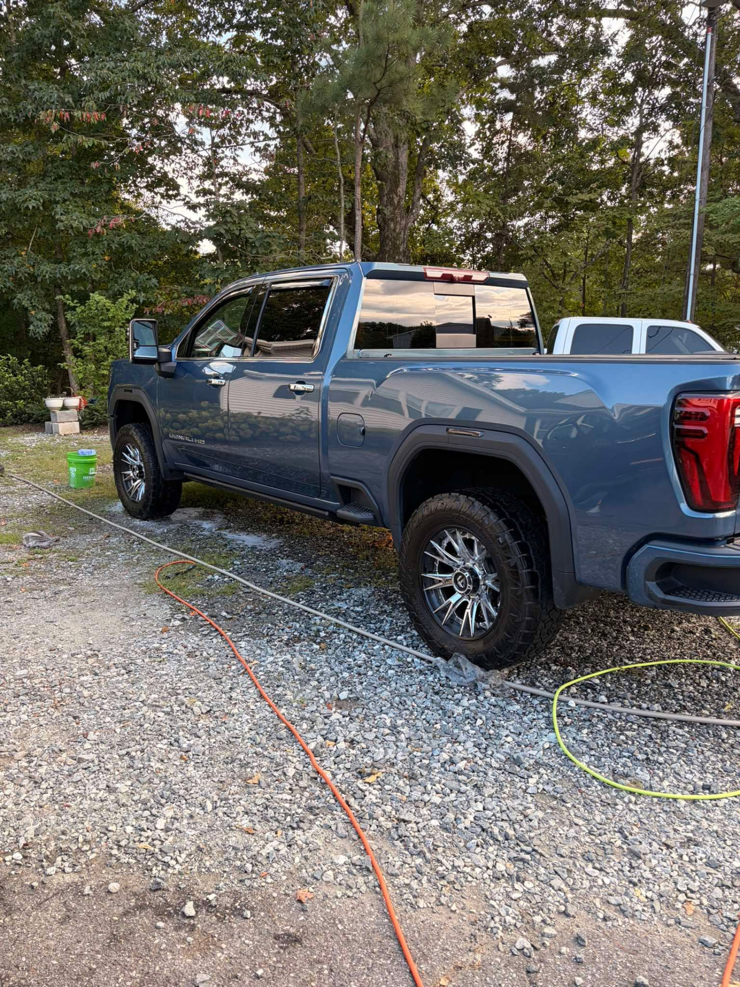 GMC Sierra after a full detail by Refined Detailing